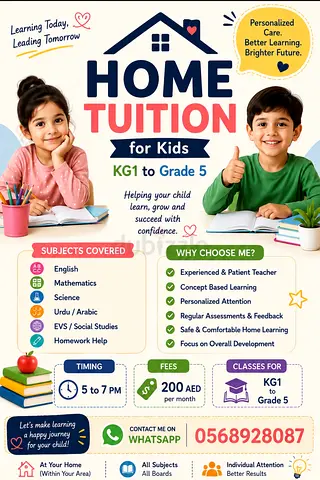 Home tuition for kids