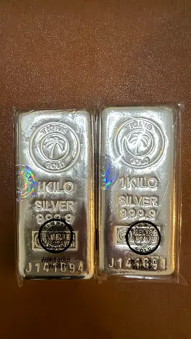 Two 1 Kilo 999.0 Silver Bars (Sealed)