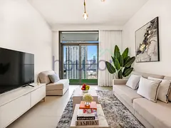 Fully Furnished 1BR | High Floor | Burj view