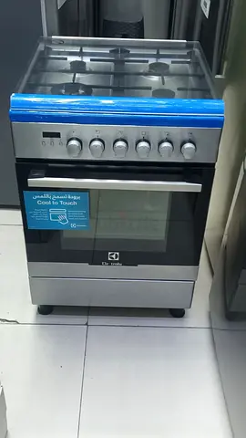 Electrolux top four burner gas electric oven size 60cm