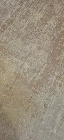 Neutral beige abstract modern area rug - excellent condition 150x230cm