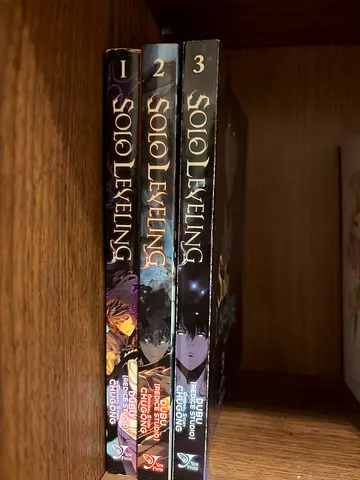 Solo Leveling Volumes 1-3 (English Manga/Manhwa)