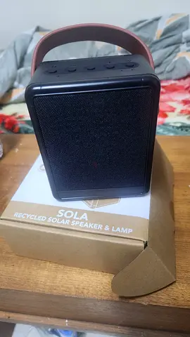 Portable Bluetooth Speaker with Handle — Good Working Condition