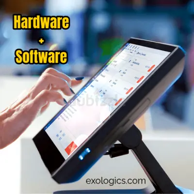 Grocery store Salon Restaurant New POS Cashier machine with software