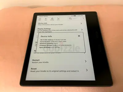 Kindle oasis