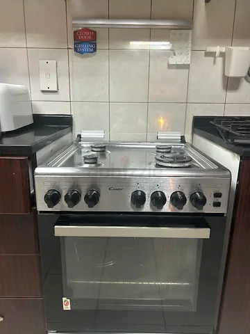 Candy freestanding gas/electric cooker with oven - good condition