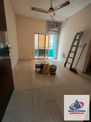 Annual 1BR Apartment for Rent in Al Qasimia Al Mahatta, near Al Mahatta Park, with a hall, distribu