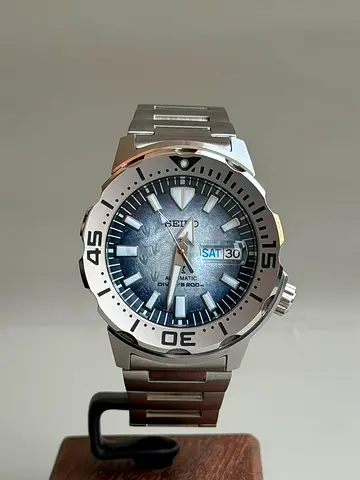 Seiko Prospex Automatic Diver's Watch - Stainless Steel, Day/Date