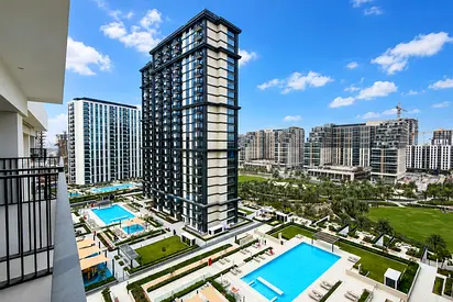 High Floor |Full Park & Pool View|Multiple Cheques