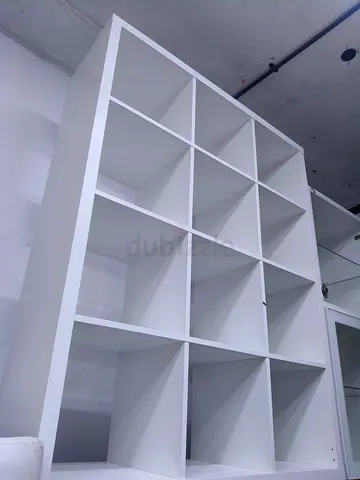 Large White 3x4 Cube Bookcase / Display Shelf - Good Condition