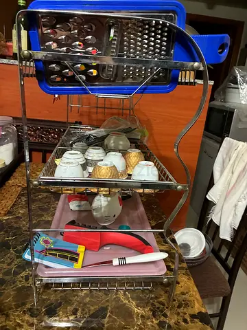 DISH RACK Stainless steel HANGING DISH RACK