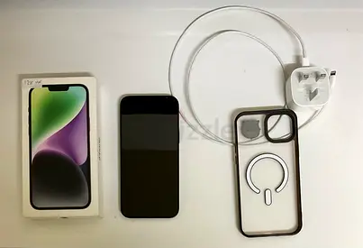 iPhone 14 plus - 128GB with box, charger and case (Good condition)