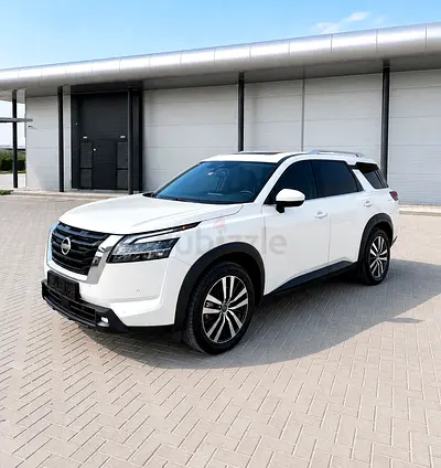 2023 NISSAN PATHFINDER 4WD SV-LEATHER- FULL OPTION- GCC SPECS- 75000 KM- 7 SEATER- FULL CAMERAS PANO