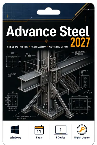 Autodesk Advance Steel 2027 Digital License for Windows