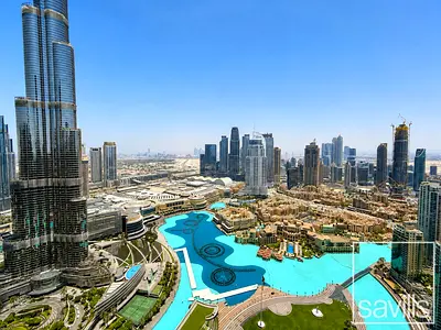 Burj and Fountain View | High Floor | Vacant