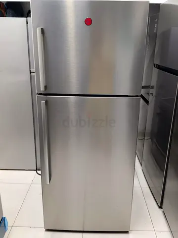 Stainless Steel Top Freezer Refrigerator - Good Condition