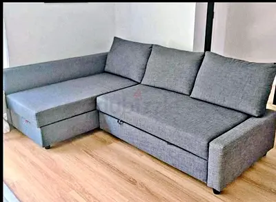 IKEA Brand L shap sofa com bed you can fix it lift or right any side