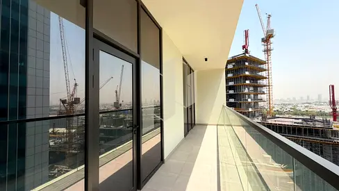 شقة بغرفة نوم واحدة | خليج VYB التجاري | شرفة | إطلالة على الأفق