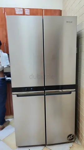 Whirlpool 4 Door fridge bottom freezer French style