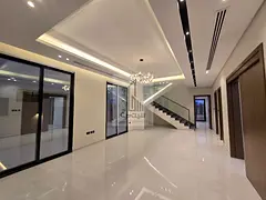 Villa for rent (first occupancy) with central air conditioning in Ajman | 5 master bedrooms | AED 12