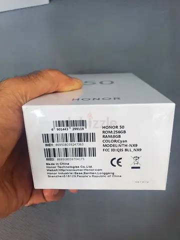 Brand new sealed HONOR 50 8GaB. 256GB Cyan (boxed) - unused