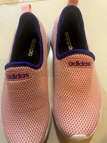 Light Pink Adidas Slip-On Sneakers, Women's Size (pre-owned)