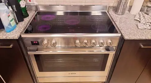 Latest BOSCH Series 8 Model 5 Hobs Full Electric Ceramic Cooker Range 90×60cm