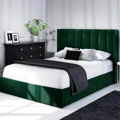 Twin Size Brand bed New Luxury Fully Custom Made Bedframe , Hydraulic Optional