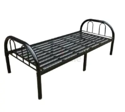 Single steel Bed with mattress