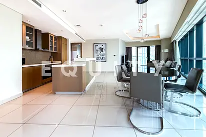 Fully Furnished | High Floor | 3 Bedroom + Maids