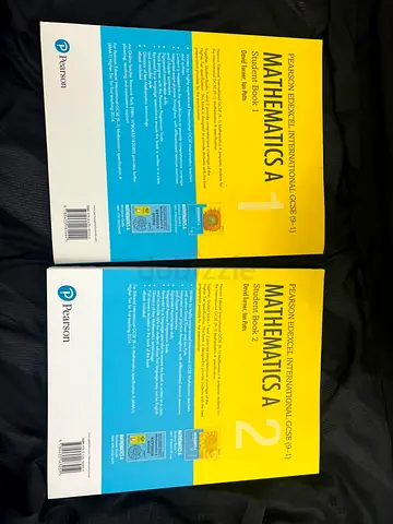 Pearson Mathematics A Student Book 1 & 2 (IB/IGCSE) - Set