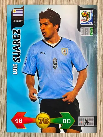 Luis Suarez - 2010 Panini Adrenalyn XL FIFA World Cup