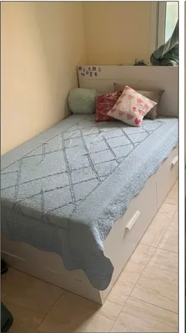 ""PRICE REDUCED"" Double Bed with Mattress & Storage Drawers for Sale – Excellent Condition