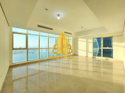 3 Master BR | Full Sea View | 2 Parkings | Gym | Maid Room | Premium Location & Huge Size