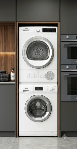 Smeg 8kg + 8kg Washing Machine & Separate Dryer – Brand New Condition