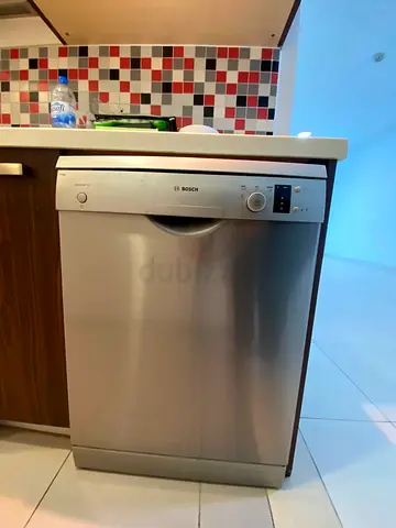 Bosch Stainless Steel Built-in Dishwasher - Good Working Condition