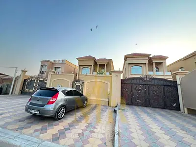 🇬🇧 For Rent | Luxury Villa in Al Rawda 1 – Ajman | 5 Master Bedrooms | 5,000 Sq. Ft.