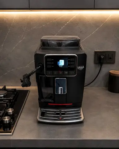 Gaggia Black Automatic Espresso & Coffee Machine - Excellent Condition