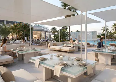 Ice Beach، Al Marjan Island | غرفة نوم واحدة بإطلالة على البحر | خطة 60/40 + 20 شهراً بعد التسليم