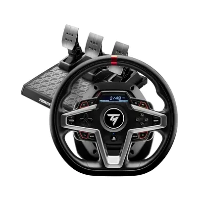 Thrust Master PlayStation Force Feedback Racing Wheel and Pedal Set, T248R | New Display | Warranty