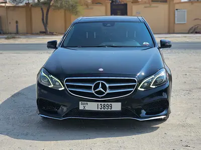 Mercedes-Benz E 350 2014 GCC | 236,000 KM | Clean Title | Black/Maroon Interior