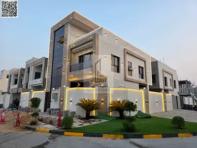 Villa for Sale in Al Zahia Features: 6 Master Bedrooms • Majlis with Bathroom • Living Room with Bathroom • Main Kitchen • Maid's Room • Large