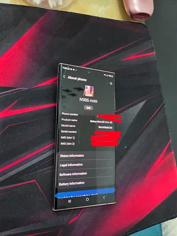 Samsung Galaxy Note20 Ultra 5G 256