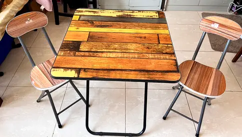 Small table and chair