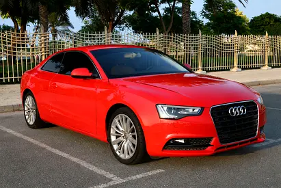 0% DP - FSH - FIRST OWNER  - GCC SPECS - AUDI A5 COUPE 4WD