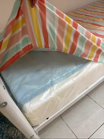 Bed Frame and Mattress for Kids