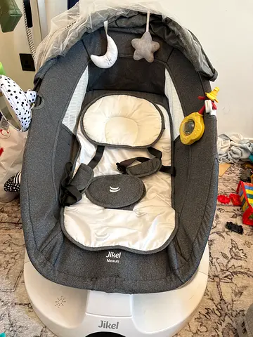 Jikel Electric Baby Rocker / Swing - Grey, Good Condition