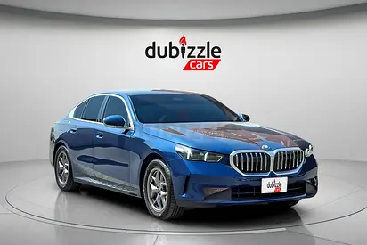 AED 3617/month | 2025 BMW 5-Series 530i | GCC Specs | Ref#507566