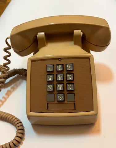 Vintage Push Button Landline Telephone