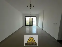 1BR in Al Liwara 2, Ajman, master room, 2 baths, balcony, central AC & gas, parking, AED 38K, 4 paym